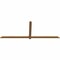 Ekena Millwork Eugene Smooth Timber Gable Bracket, Western Red Cedar, 96"W x 36"H x 1 1/2"D x 3 1/2"F, 9/12 Pitch GBW096X36X0204EUG00SWR - alternate 5